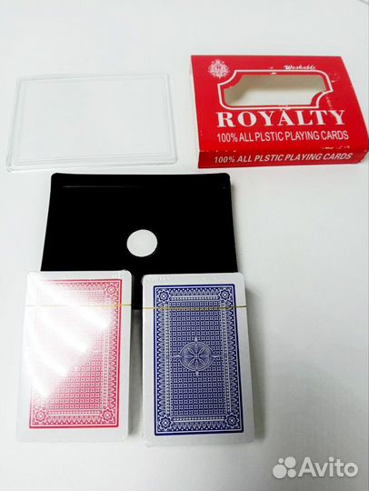 Карты игральные пластиковые Royal 2 колоды