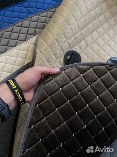 Накидки на сидения из велюра