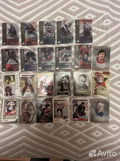 Карточка NHL вратари