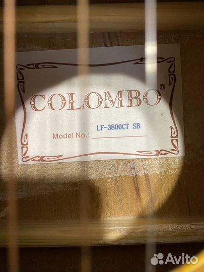 Акустическая гитара Colombo