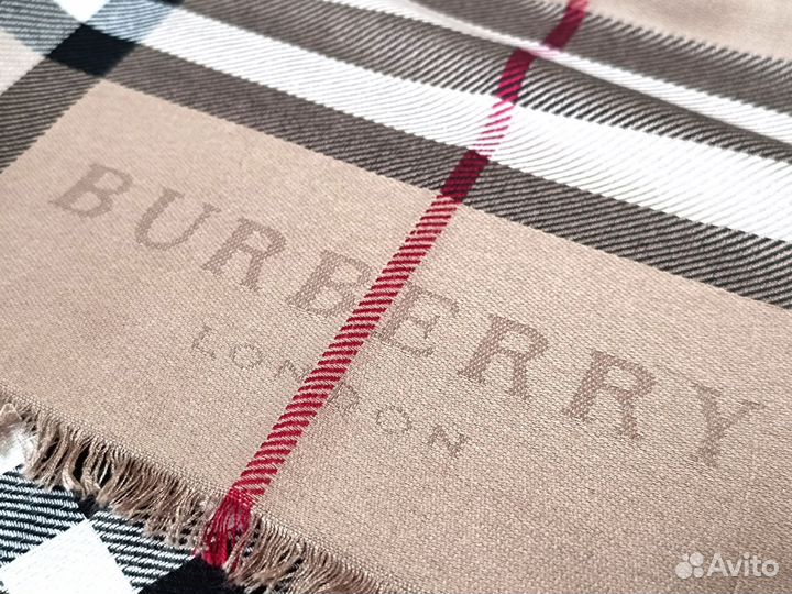 Палантин Burberry Кашемир Бежевый 8 цветов