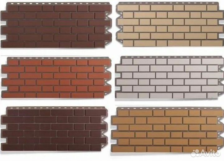 Панель цокольная под клинкерный кирпич