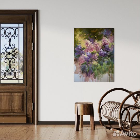 Большая картина маслом 