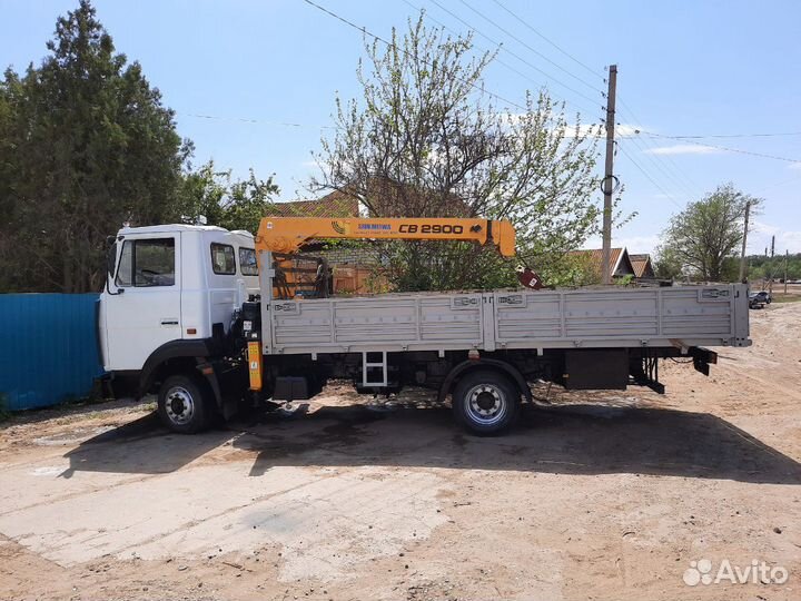 Аренда и услуги манипулятора, борт 5.2 т, 5.3 м