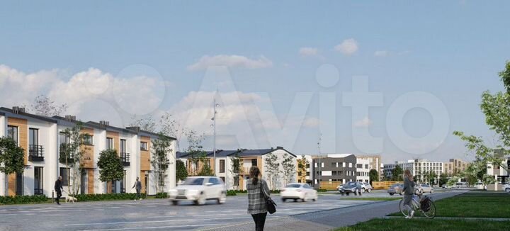 2-к. квартира, 88,6 м², 1/2 эт.