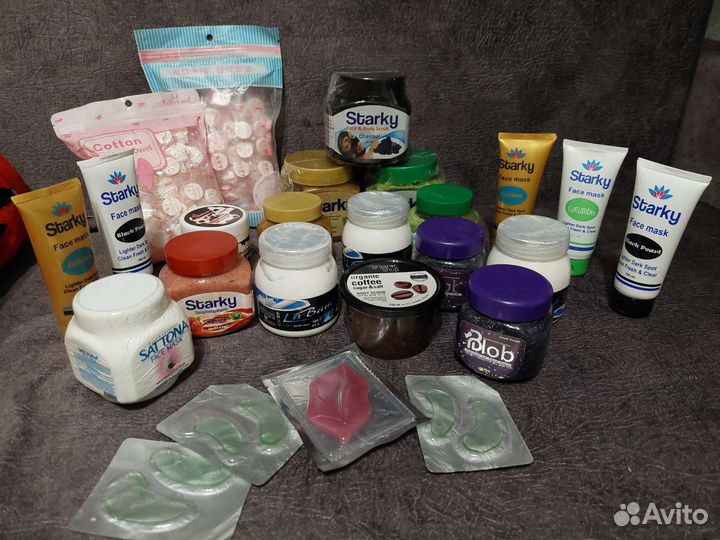 Косметические маски, крема и скрабы