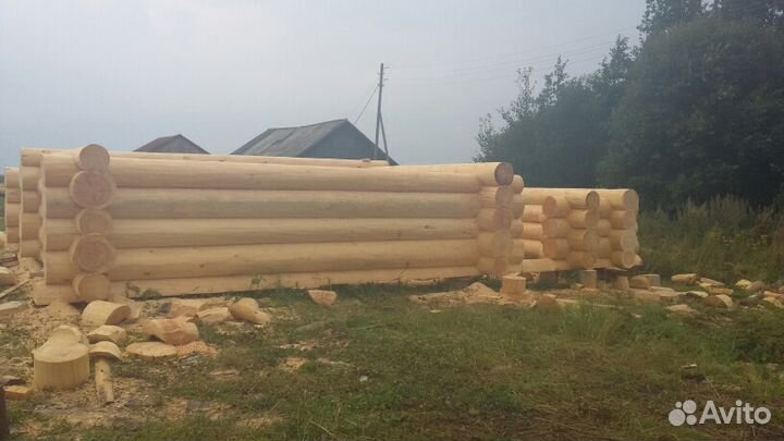 Изготовление срубов для домов и бань