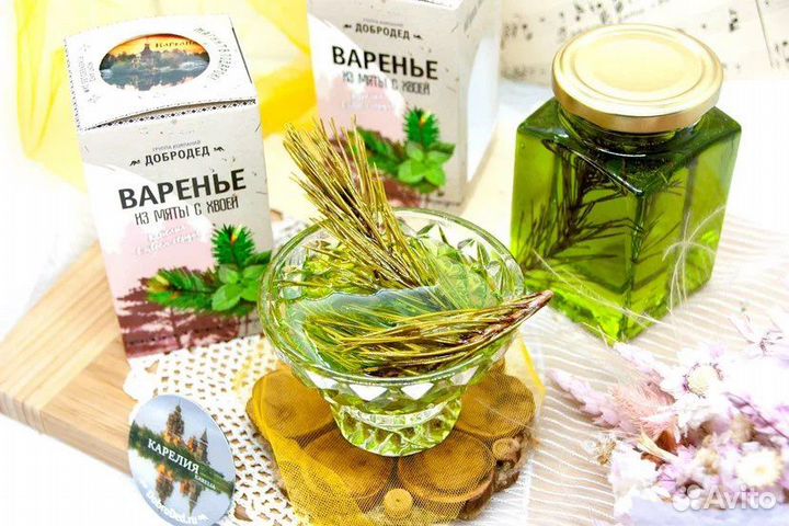 Варенье оптом Варенье мята с хвоей