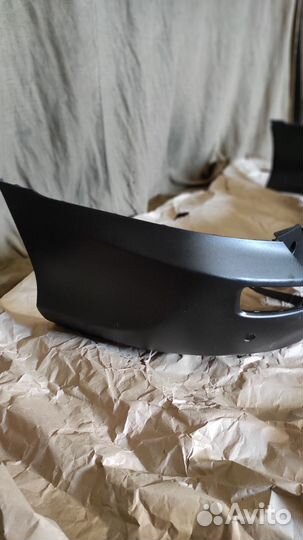 Тойота rav4 xa40 задняя губа