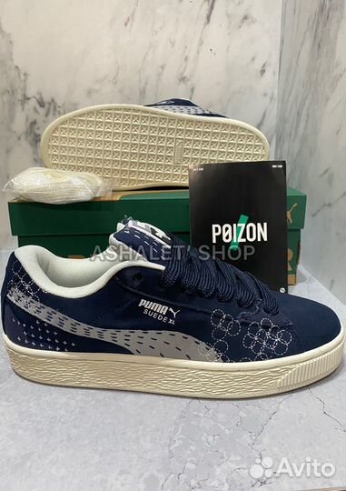 Кроссовки Puma Suede XL синие