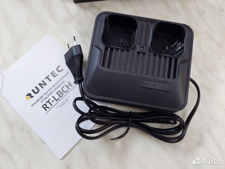 Зарядное устройство runtec PRO для 16В батарей