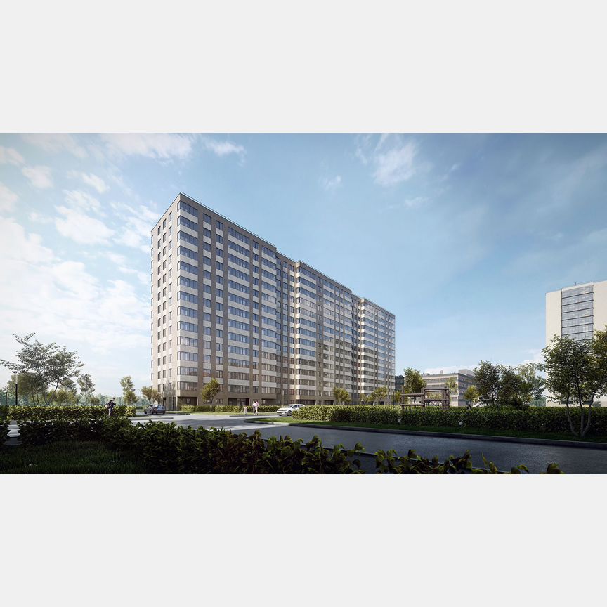 1-к. квартира, 33,4 м², 2/15 эт.