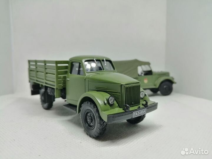 Модель газ-63А грузовой с высокими бортами