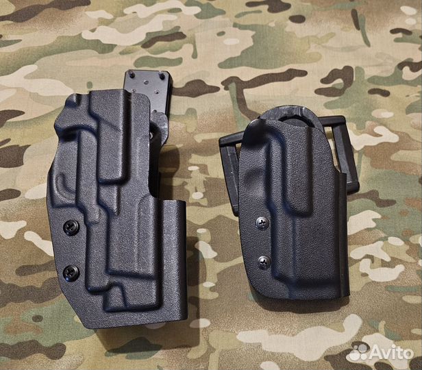 Паучеры ipsc, кобуры на пя, наушники, шлем airsoft