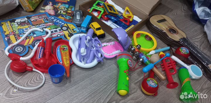 Игрушки пакетом