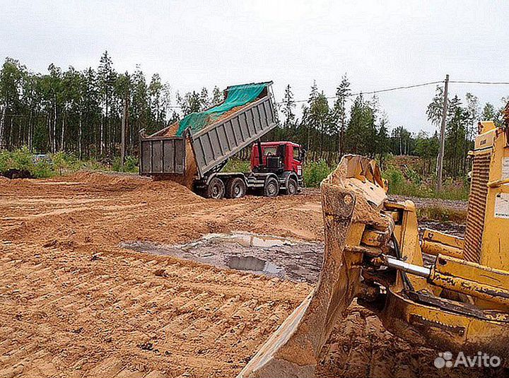Суглинок для поднятия участка