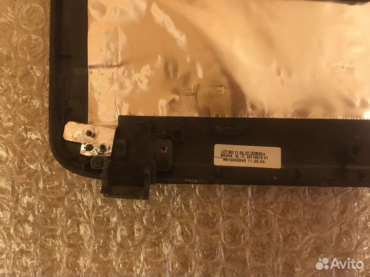 Крышка матрицы ноутбука samsung R525, R528, R530