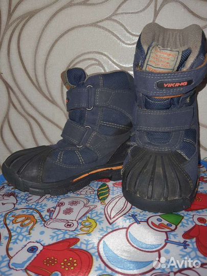 Ботики для мальчика viking 28 размер