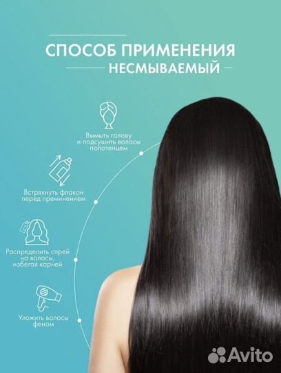 Спрей для волос термозащита 15 в 1