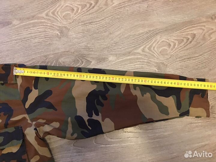 Рубашка камуфлированная с длинным рукавом