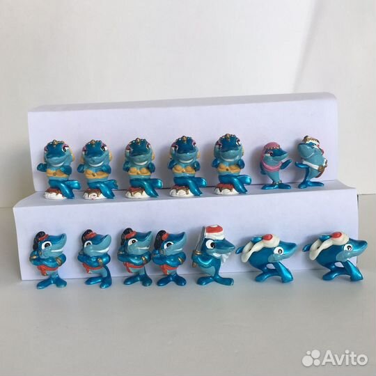 Киндеры 90-х: бегемоты, акулы, пингвины и др