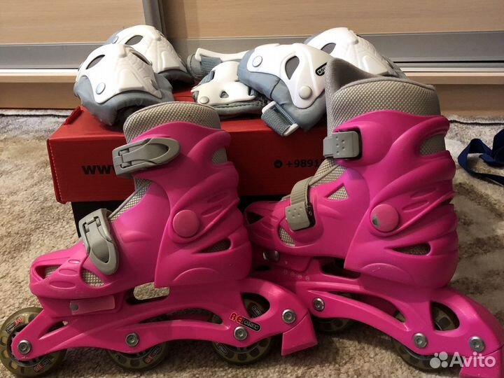 Ролики детские+ защита