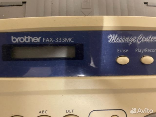 Телефон факс Brother FAX-333MC