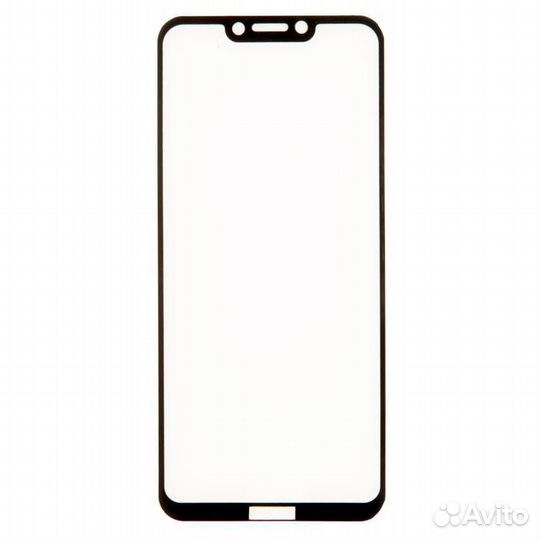 Защитное стекло 20D для Huawei Honor Play, черное