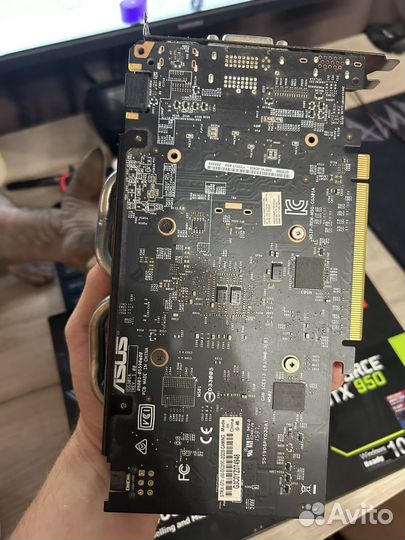 Видеокарта Asus strix gtx 950