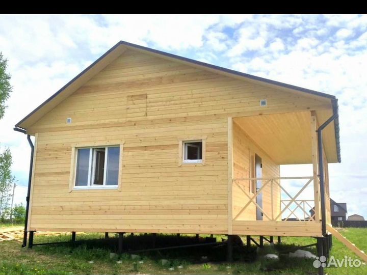 Каркасный дом 8х8