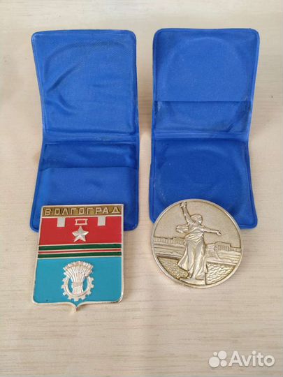 Медаль настольная Волгоград