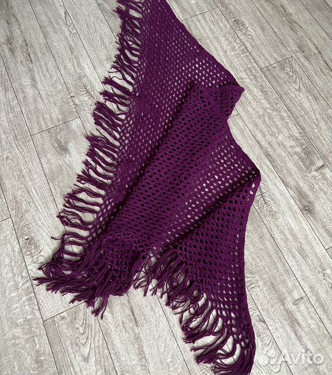 Палантин шаль шарф ручной работы