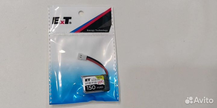 Аккумулятор ET LP651723-20CM 3.7В, 150мАч, Li-Pol