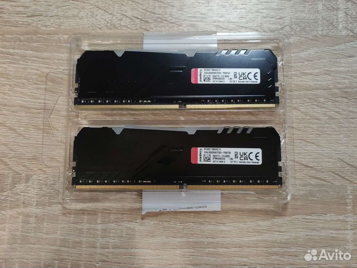 HyperX Fury Beast 16GB DDR4 3600Mhz