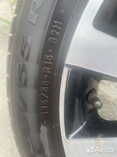 Комплект летних колес r15 с литыми дисками