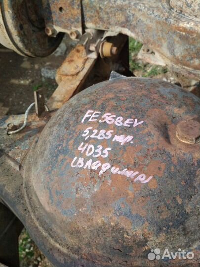 Задний мост Митсубиси Кантер, шасси fe568ev