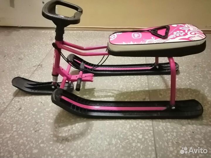 Детский снегокат бу