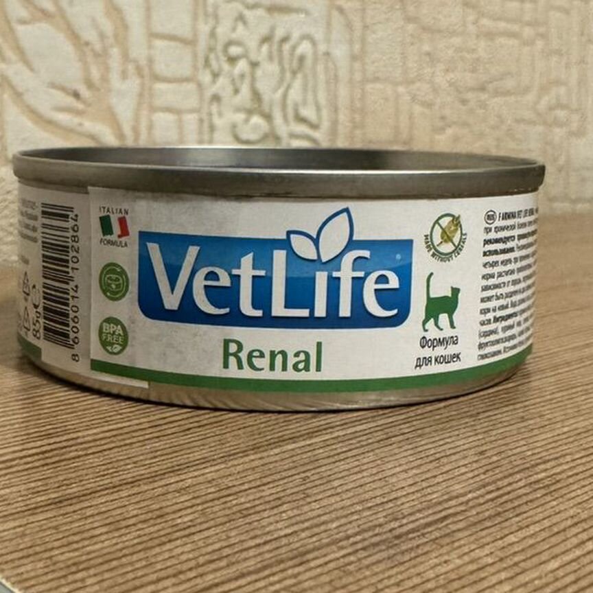 VetLife Renal паштет для кошек