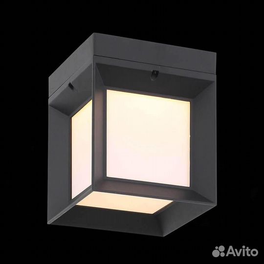 Уличный настенный светодиодный светильник ST Luce Cubista SL077.401.01