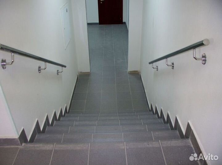 Перила из полированной нержавейки