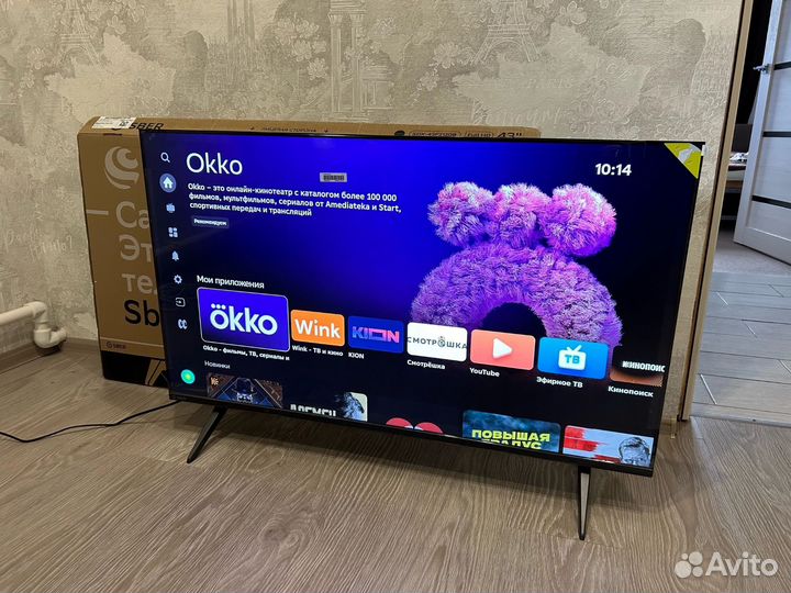 Новый SMART TV 4K 43