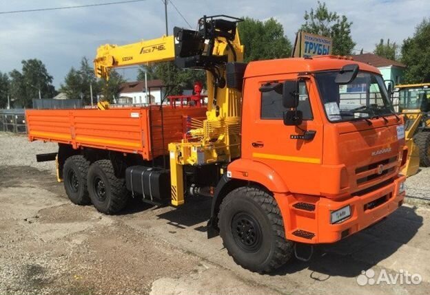 КамАЗ 43118 с КМУ, 2023