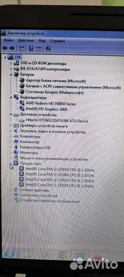 Ноутбук hp pavilion dv6