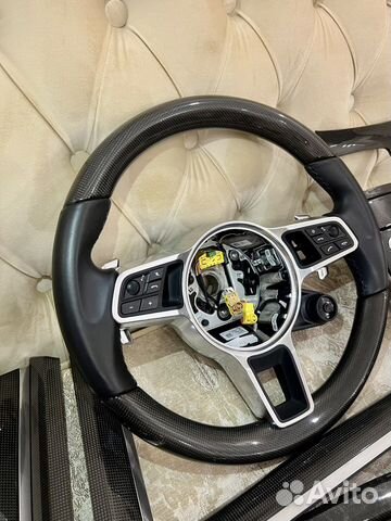 Руль карбон Porsche Cayenne/panamera/macan/911