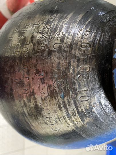 Кислородный баллон и пропан