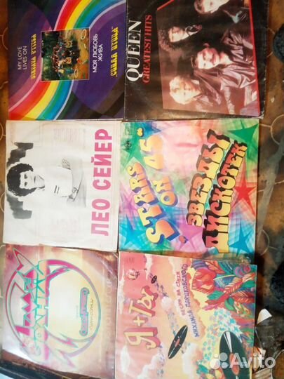 Виниловые пластинки СССР