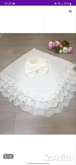 Кружевной уголок на выписку