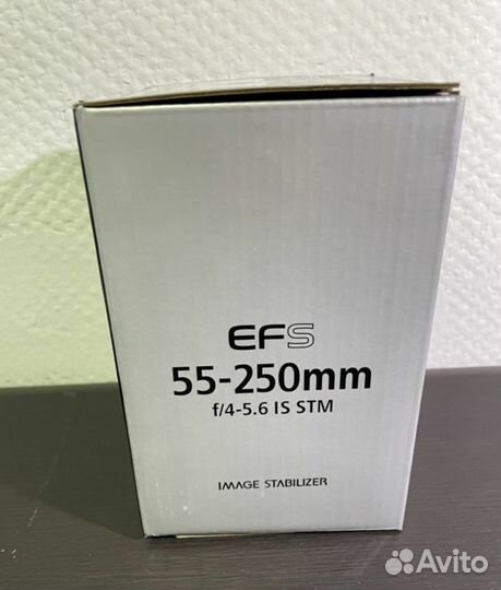Canon EF-S 55-250mm f/4-5.6 IS STM(Новый-Гарантия)