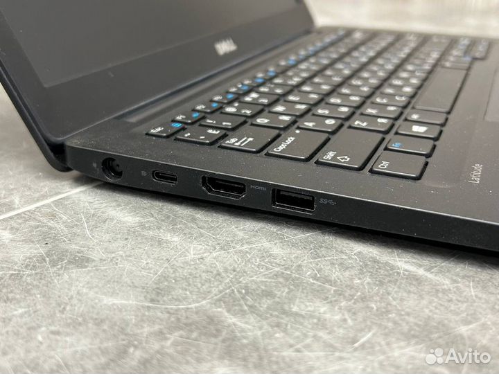 Ноутбук 13 дюймов Dell 7280 i5-7,16gb,SSD512