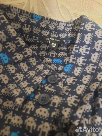 Рубашка для мальчика 140